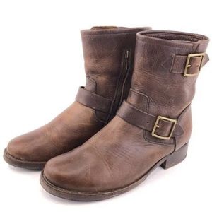 Frye Vicky Engineer Moto Ankle Boot